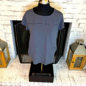 Slate Blue Banana Republic Top SZ M
